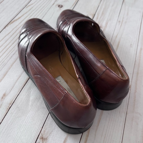 Rare Mezlan Men’s Shoe in Brown Leather size 8 - Picture 3 of 14